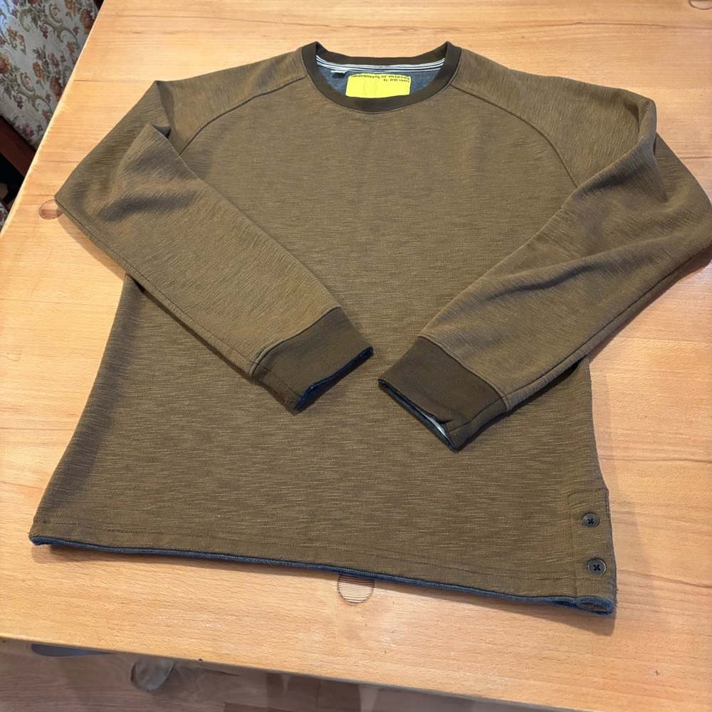 Descendant of Thieves by Dres Ladro pullover - Olive Green size M - Picture 2 of 8